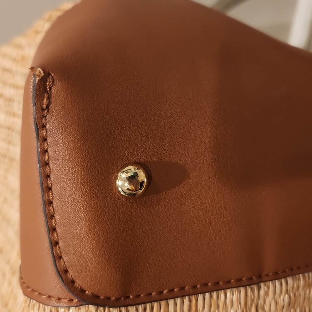Nine West Tan and Brown Satchel - Picture 8 of 16